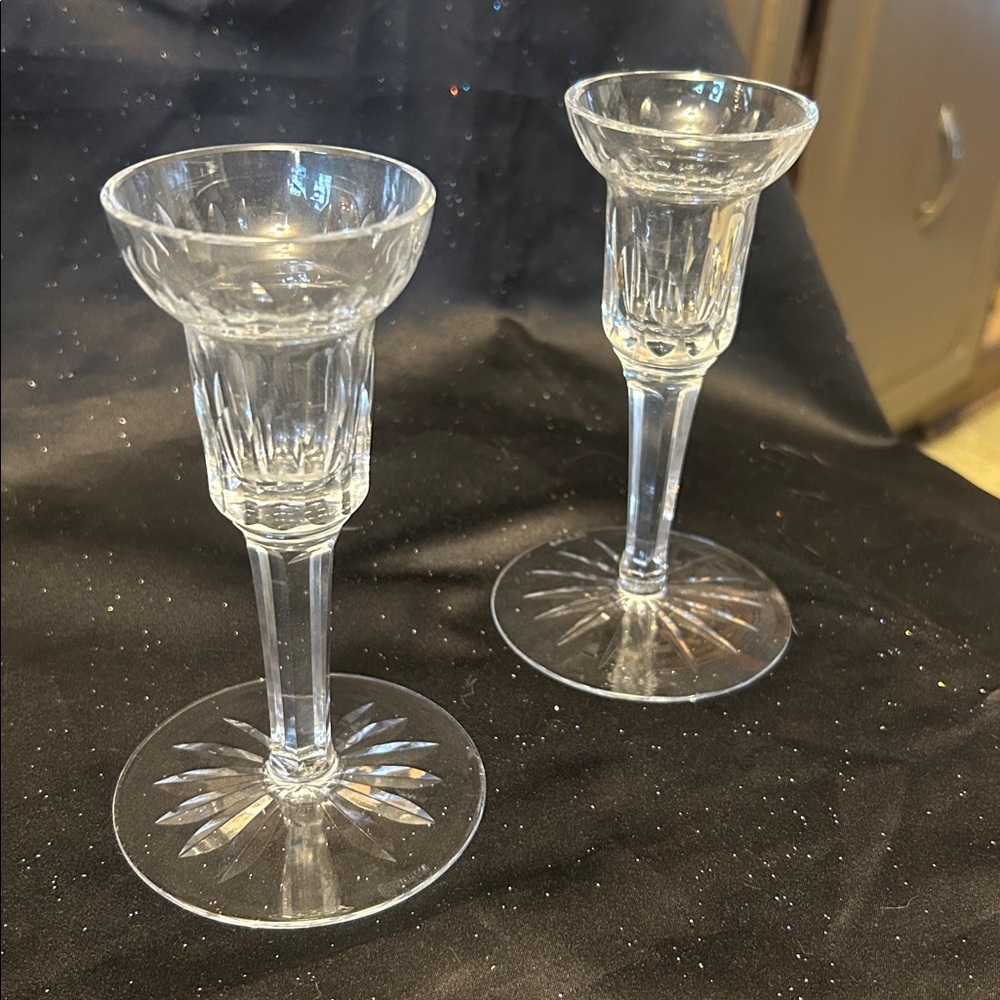 🍒Waterford Crystal Candlesticks (LC)🍒 - Picture 5 of 9